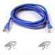 Cable de red Belkin A3L980B02M-BLUS - Categoría 6 - 2,13 m - 1 x RJ-45 Macho - 1 x RJ-45 Macho - Cable de conexión - Azul